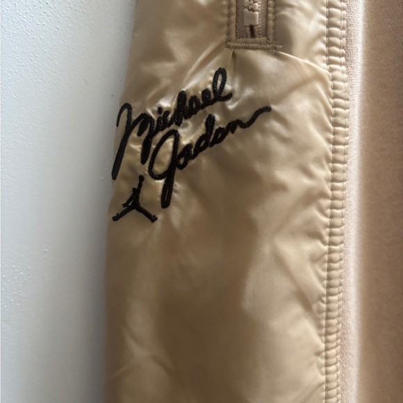 Flight MVP Jordan Khaki Cotton sweat-pant Joggers - Picture 4 of 5